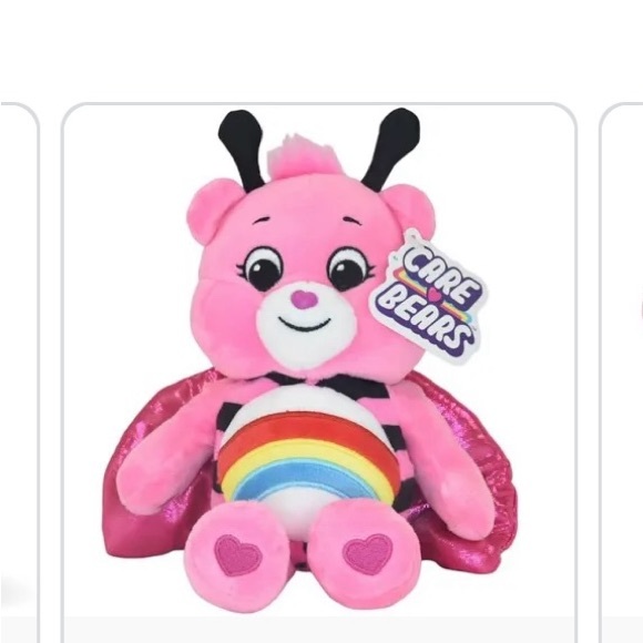 Care Bears Other - Care Bears fairy Pink Plush Toy